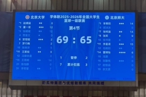 拒绝逆转！CUBAL决赛首轮北大险胜北师大